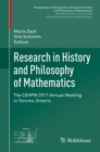 Research in History and Philosophy of Mathematics : The CSHPM 2017 Annual Meeting in Toronto, Ontario - Book
