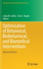Optimization of Behavioral, Biobehavioral, and Biomedical Interventions : Advanced Topics - Book