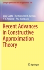 Recent Advances in Constructive Approximation Theory - Book