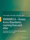YOUMARES 8 - Oceans Across Boundaries: Learning from each other : Proceedings of the 2017 conference for YOUng MARine RESearchers in Kiel, Germany - Book