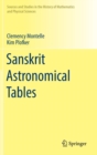 Sanskrit Astronomical Tables - Book