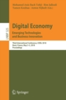 Digital Economy. Emerging Technologies and Business Innovation : Third International Conference, ICDEc 2018, Brest, France, May 3-5, 2018, Proceedings - Book