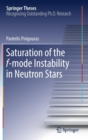 Saturation of the f-mode Instability in Neutron Stars - Book