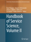 Handbook of Service Science, Volume II - Book