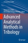 Advanced Analytical Methods in Tribology - Book