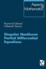 Singular Nonlinear Partial Differential Equations - Book