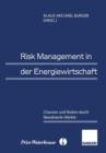 Risk Management in der Energiewirtschaft - Book