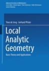 Local Analytic Geometry : Basic Theory and Applications - eBook