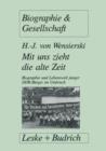 Mit uns zieht die alte Zeit : Biographie und Lebenswelt junger DDR-Burger im gesellschaftlichen Umbruch - Book