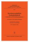 Betriebswirtschaftliche Hochschuldidaktik : Materialien Und Untersuchungsergebnisse - Book
