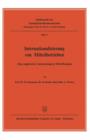 Internationalisierung Von Mittelbetrieben : Eine Empirische Untersuchung in Mittelfranken - Book