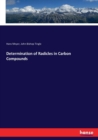 Determination of Radicles in Carbon Compounds - Book
