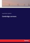 Cambridge Sermons - Book