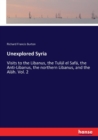 Unexplored Syria : Visits to the Libanus, the Tulul el Safa, the Anti-Libanus, the northern Libanus, and the Alah. Vol. 2 - Book