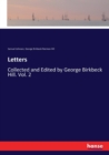 Letters : Collected and Edited by George Birkbeck Hill. Vol. 2 - Book