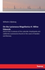 On the Lysianassa Magellanica H. Milne Edwards : and on the Crustacea of the suborder Amphipoda and subfamily Lysianassina found on the coast of Sweden and Norway - Book
