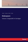 Shakespeare : Volume 1 Dargestellt im Vortragen - Book