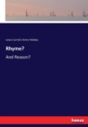 Rhyme? : And Reason? - Book