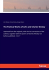 The Poetical Works of John and Charles Wesley : reprinted from the originals, with the last corrections of the authors; together with the poems of Charles Wesley not before published - Vol. 7 - Book