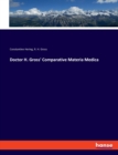 Doctor H. Gross' Comparative Materia Medica - Book