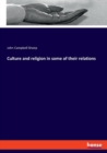Culture and religion in some of their relations - Book