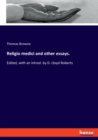 Religio medici and other essays. : Edited, with an introd. by D. Lloyd Roberts - Book