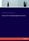 Exercises for Translating English Into German - Book