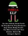 The Funcle Elf : Funny Gifts from Niece Nephew for Worlds Best and Awesome Uncle Ever - Donald Trump Terrific Sibling Funny Gag Gift Idea - Composition Notebook For Uncle's Day Christmas, Stocking Stu - Book