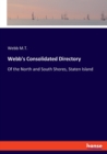 Webb's Consolidated Directory : Of the North and South Shores, Staten Island - Book