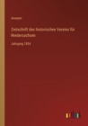 Zeitschrift des historischen Vereins fur Niedersachsen : Jahrgang 1854 - Book
