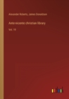 Ante-nicente christian library : Vol. 19 - Book