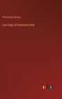 Last Days of Immanuel Kant - Book