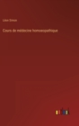 Cours de medecine homoeopathique - Book