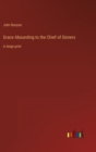 Grace Abounding to the Chief of Sinners : in large print - Book