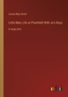 Little Men; Life at Plumfield With Jo's Boys : in large print - Book