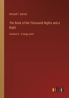 The Book of the Thousand Nights and a Night : Volume 8 - in large print - Book