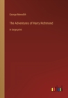 The Adventures of Harry Richmond : in large print - Book