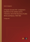 A Popular Account of Dr. Livingstone's Expedition to the Zambesi and Its Tributaries : And of the Discovery of Lakes Shirwa and Nyassa, 1858-1864: in large print - Book