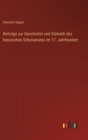 Beitrage zur Geschichte und Statistik des hessischen Schulwesens im 17. Jahrhundert - Book