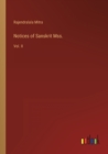 Notices of Sanskrit Mss. : Vol. II - Book