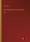 Henry Glapthorne's Plays and Poems : Vol. II - Book