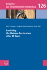 Revisiting the Meissen Declaration after 30 Years - eBook
