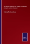 Patents for Inventions - Book