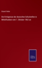 Die Ertragnisse der deutschen Schulstellen in Mittelfranken vom 1. Oktober 1862 an - Book
