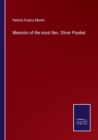 Memoirs of the most Rev. Oliver Plunket - Book