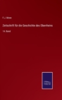 Zeitschrift fur die Geschichte des Oberrheins : 14. Band - Book
