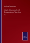 Extracts of the Journals and Correspondence of Miss Berry : Vol. I - Book