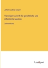 Vierteljahrsschrift fur gerichtliche und oeffentliche Medicin : Zehnter Band - Book