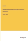 Mittheilungen des historischen Vereins zu Osnabruck : Vierter Band - Book