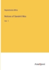 Notices of Sanskrit Mss : Vol. 1 - Book